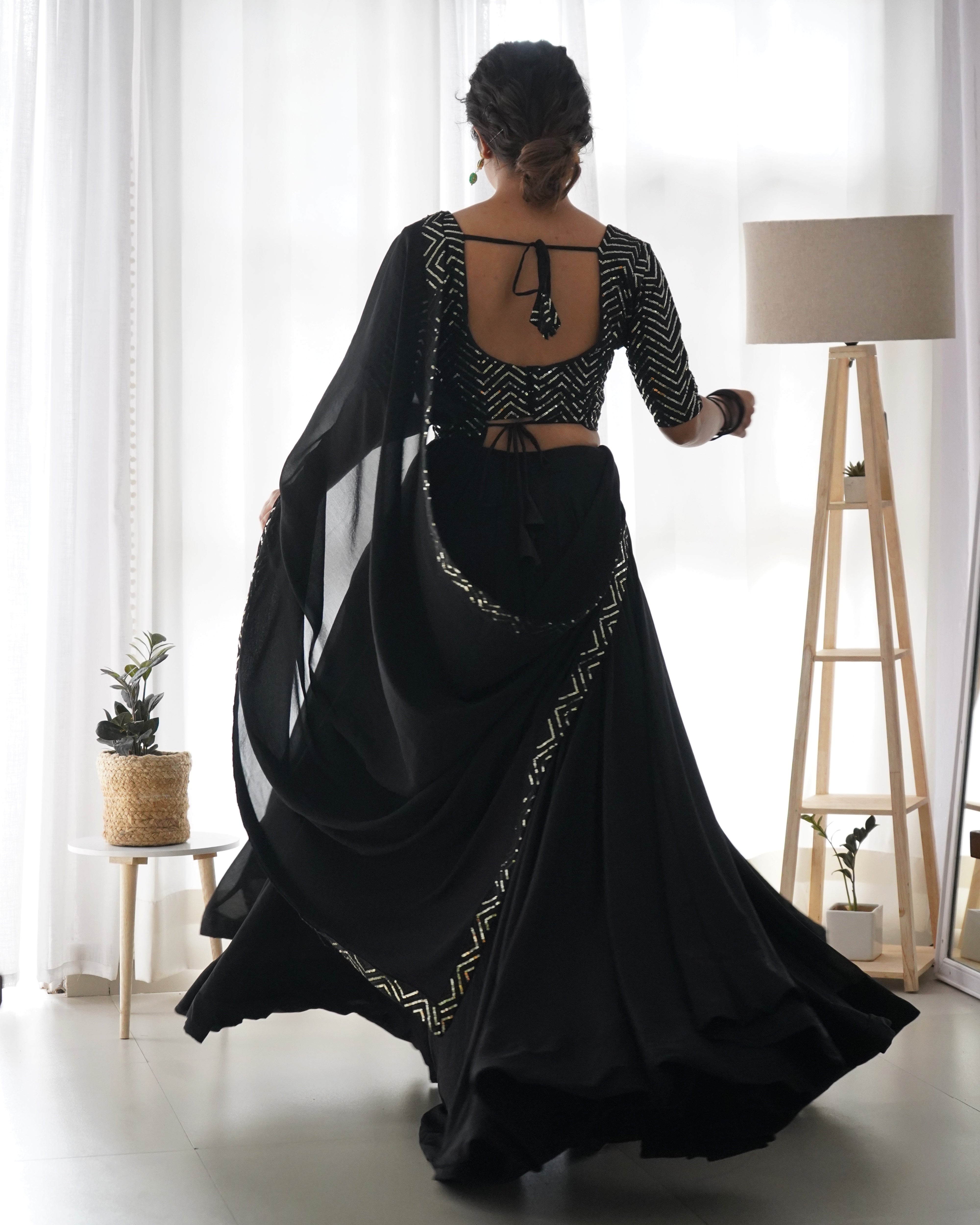 Fox Georgette Silk Lehenga Choli